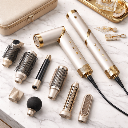 GloAir Pro – 9-in-1 Hot Air Hair Styling Tool